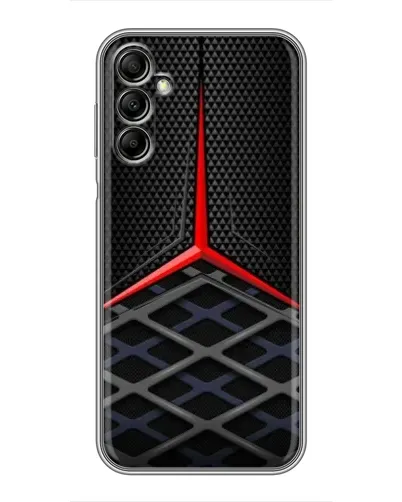 Чехол для Samsung Galaxy A14 5G с картинкой «Mercedes Carbon Grid»