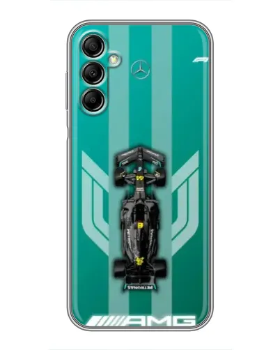 Чехол для Samsung Galaxy A14 5G с картинкой «Mercedes AMG Petronas»
