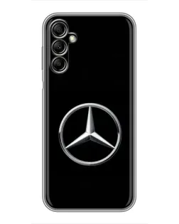 Чехол для Samsung Galaxy A14 5G с картинкой «Mercedes классический лого»