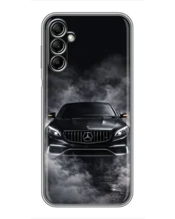 Чехол для Samsung Galaxy A14 5G с картинкой «Mercedes в дыму»