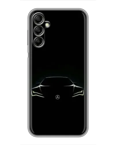 Чехол для Samsung Galaxy A14 5G с картинкой «Mercedes — силуэт авто» Чехол для Samsung Galaxy A14 5G с картинкой «Mercedes — силуэт авто»