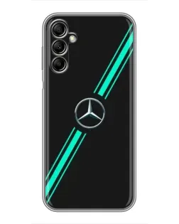Чехол для Samsung Galaxy A14 5G с картинкой «Спортивные линии Mercedes» Чехол для Samsung Galaxy A14 5G с картинкой «Спортивные линии Mercedes»
