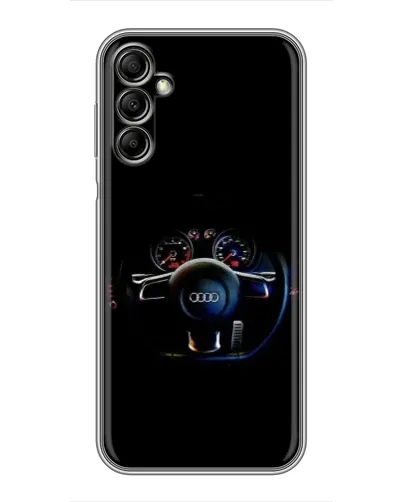 Чехол для Samsung Galaxy A14 5G с картинкой «Салон Audi — руль» Чехол для Samsung Galaxy A14 5G с картинкой «Салон Audi — руль»