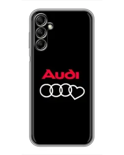 Чехол для Samsung Galaxy A14 5G с картинкой «Логотип Audi Heart» Чехол для Samsung Galaxy A14 5G с картинкой «Логотип Audi Heart»