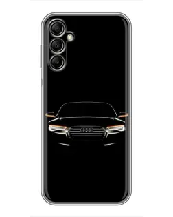 Чехол для Samsung Galaxy A14 5G с картинкой «Audi — ночной контур» Чехол для Samsung Galaxy A14 5G с картинкой «Audi — ночной контур»