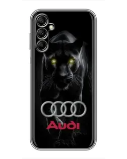 Чехол для Samsung Galaxy A14 5G с картинкой «Пантера и Audi» Чехол для Samsung Galaxy A14 5G с картинкой «Пантера и Audi»