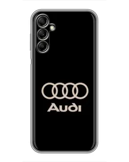 Чехол для Samsung Galaxy A14 5G с картинкой «Audi — золотой логотип» Чехол для Samsung Galaxy A14 5G с картинкой «Audi — золотой логотип»