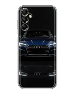 Чехол для Samsung Galaxy A14 5G с картинкой «Audi — ночное отражение» Чехол для Samsung Galaxy A14 5G с картинкой «Audi — ночное отражение»