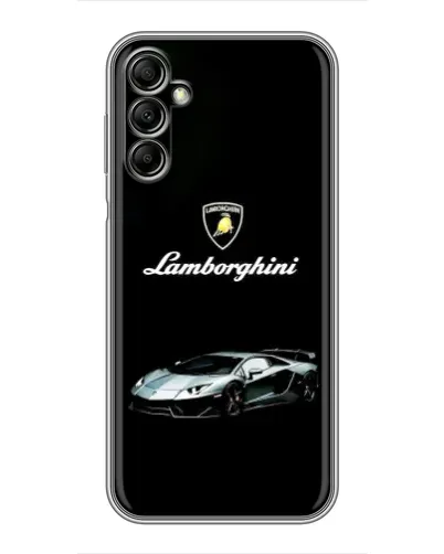 Чехол для Samsung Galaxy A14 5G с картинкой «Логотип Lamborghini классика»