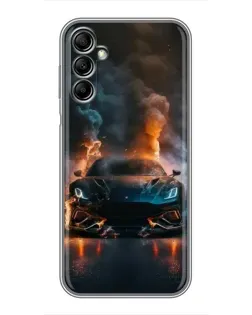 Чехол для Samsung Galaxy A14 5G с картинкой «Lamborghini дымная эстетика» Чехол для Samsung Galaxy A14 5G с картинкой «Lamborghini дымная эстетика»