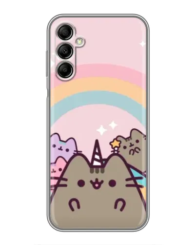 Чехол для Samsung Galaxy A14 5G с картинкой «Единорог Pusheen»