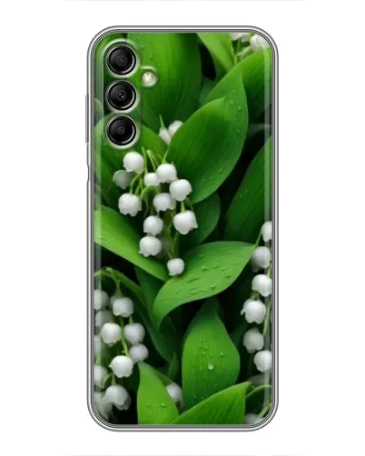 Чехол для Samsung Galaxy A14 5G с картинкой «Ландыши в зелени»