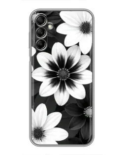 Чехол для Samsung Galaxy A14 5G с картинкой «Монохромные астры» Чехол для Samsung Galaxy A14 5G с картинкой «Монохромные астры»
