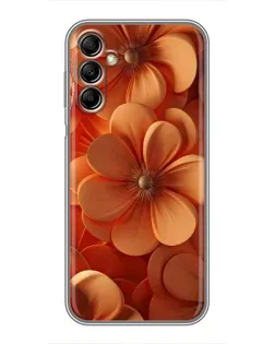 Чехол для Samsung Galaxy A14 5G с картинкой «Оранжевый макро цветок» Чехол для Samsung Galaxy A14 5G с картинкой «Оранжевый макро цветок»