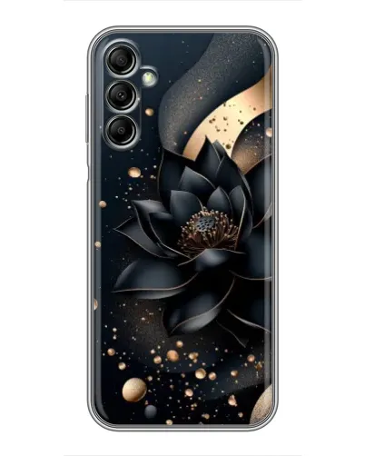 Чехол для Samsung Galaxy A14 5G с картинкой «Черный лотос»