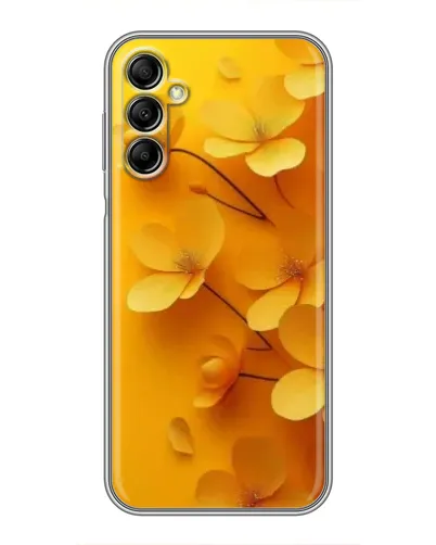 Чехол для Samsung Galaxy A14 5G с картинкой «Золотые лепестки»