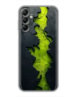 Чехол для Samsung Galaxy A14 5G с картинкой «Салатовый разлом скалы» Чехол для Samsung Galaxy A14 5G с картинкой «Салатовый разлом скалы»