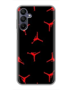 Чехол для Samsung Galaxy A15 (A155) с картинкой «Jordan Red Pattern» Чехол для Samsung Galaxy A15 (A155) с картинкой «Jordan Red Pattern»
