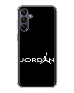 Чехол для Samsung Galaxy A15 (A155) с картинкой «Jordan White Logo» Чехол для Samsung Galaxy A15 (A155) с картинкой «Jordan White Logo»