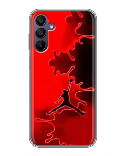 Чехол для Samsung Galaxy A15 (A155) с картинкой «Jordan Red Smoke» Чехол для Samsung Galaxy A15 (A155) с картинкой «Jordan Red Smoke»