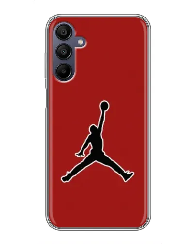 Чехол для Samsung Galaxy A15 (A155) с картинкой «Jordan Red Back» Чехол для Samsung Galaxy A15 (A155) с картинкой «Jordan Red Back»