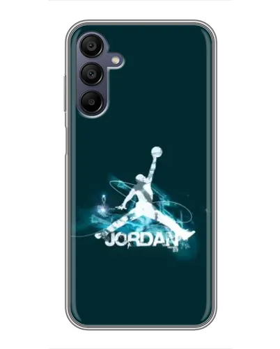 Чехол для Samsung Galaxy A15 (A155) с картинкой «Jordan Blue Fire» Чехол для Samsung Galaxy A15 (A155) с картинкой «Jordan Blue Fire»