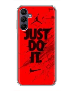 Чехол для Samsung Galaxy A15 (A155) с картинкой «Nike Just Do It» Чехол для Samsung Galaxy A15 (A155) с картинкой «Nike Just Do It»