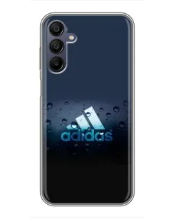 Чехол для Samsung Galaxy A15 (A155) с картинкой «Adidas Water Drops» Чехол для Samsung Galaxy A15 (A155) с картинкой «Adidas Water Drops»