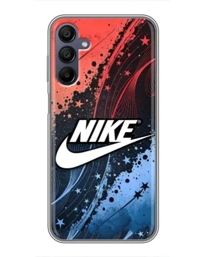 Чехол для Samsung Galaxy A15 (A155) с картинкой «Градиентный принт Найк» Чехол для Samsung Galaxy A15 (A155) с картинкой «Градиентный принт Найк»