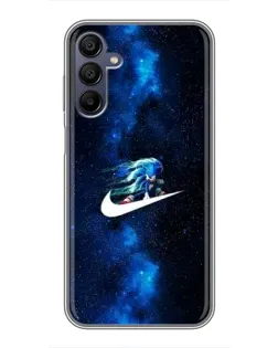 Чехол для Samsung Galaxy A15 (A155) с картинкой «Звездный путь Nike»