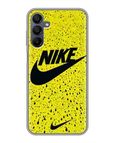 Чехол для Samsung Galaxy A15 (A155) с картинкой «Желтый текстурный Nike» Чехол для Samsung Galaxy A15 (A155) с картинкой «Желтый текстурный Nike»