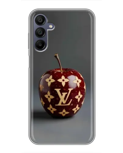 Чехол для Samsung Galaxy A15 (A155) с картинкой «Красное яблоко LV»