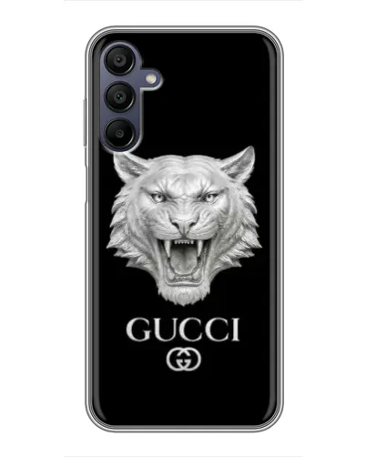 Чехол для Samsung Galaxy A15 (A155) с картинкой «Gucci — серебряный лев» Чехол для Samsung Galaxy A15 (A155) с картинкой «Gucci — серебряный лев»