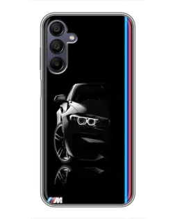 Чехол для Samsung Galaxy A15 (A155) с картинкой «Силуэт BMW в темноте» Чехол для Samsung Galaxy A15 (A155) с картинкой «Силуэт BMW в темноте»