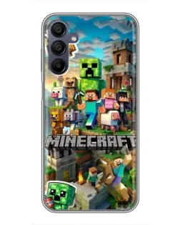 Чехол для Samsung Galaxy A15 (A155) с картинкой «Замок Minecraft» Чехол для Samsung Galaxy A15 (A155) с картинкой «Замок Minecraft»