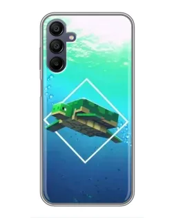 Чехол для Samsung Galaxy A15 (A155) с картинкой «Черепаха Minecraft» Чехол для Samsung Galaxy A15 (A155) с картинкой «Черепаха Minecraft»
