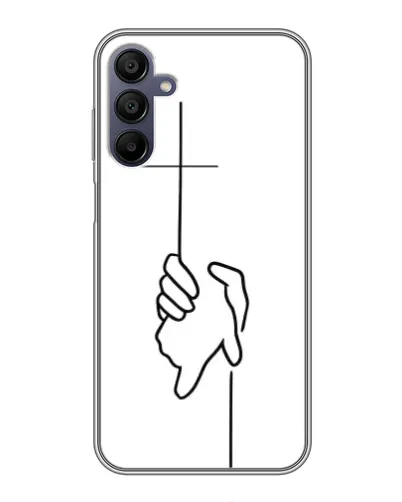 Чехол для Samsung Galaxy A15 (A155) с картинкой «Рука держит»