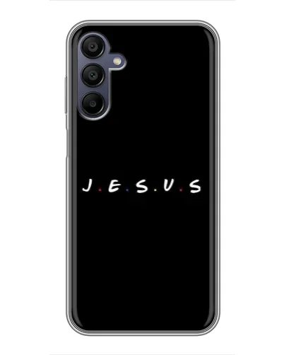 Чехол для Samsung Galaxy A15 (A155) с картинкой «Точки веры J.E.S.U.S.»