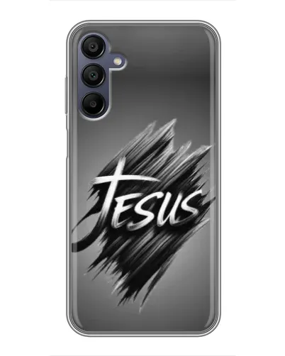 Чехол для Samsung Galaxy A15 (A155) с картинкой «Надпись Jesus Graffiti»