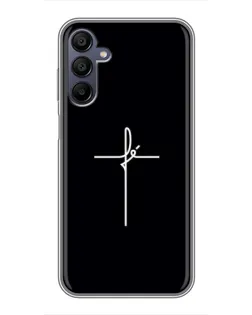 Чохол для Samsung Galaxy A15 (A155) з картинкою «Тонкий хрест»