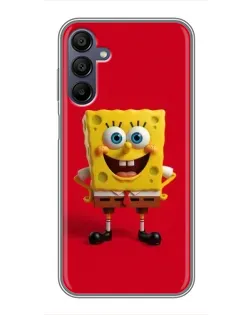 Чехол для Samsung Galaxy A15 (A155) с картинкой «Спанч Боб на красном» Чехол для Samsung Galaxy A15 (A155) с картинкой «Спанч Боб на красном»