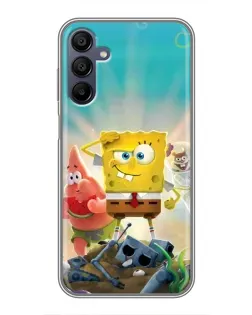 Чехол для Samsung Galaxy A15 (A155) с картинкой «Спанч Боб победитель» Чехол для Samsung Galaxy A15 (A155) с картинкой «Спанч Боб победитель»