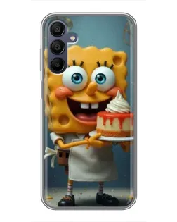 Чехол для Samsung Galaxy A15 (A155) с картинкой «Повар Спанч Боб» Чехол для Samsung Galaxy A15 (A155) с картинкой «Повар Спанч Боб»