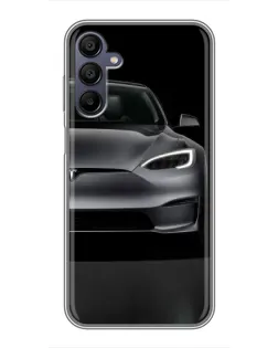 Чехол для Samsung Galaxy A15 (A155) с картинкой «Tesla Model S Look»