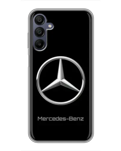 Чехол для Samsung Galaxy A15 (A155) с картинкой «Mercedes Silver Logo»