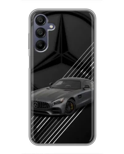 Чехол для Samsung Galaxy A15 (A155) с картинкой «Mercedes AMG — графика»