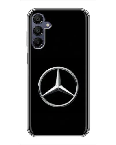 Чехол для Samsung Galaxy A15 (A155) с картинкой «Mercedes классический лого»