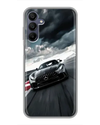 Чехол для Samsung Galaxy A15 (A155) с картинкой «Гоночный Mercedes AMG»