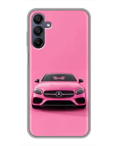 Чехол для Samsung Galaxy A15 (A155) с картинкой «Розовый Mercedes AMG» Чехол для Samsung Galaxy A15 (A155) с картинкой «Розовый Mercedes AMG»