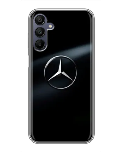 Чехол для Samsung Galaxy A15 (A155) с картинкой «Mercedes на металле» Чехол для Samsung Galaxy A15 (A155) с картинкой «Mercedes на металле»